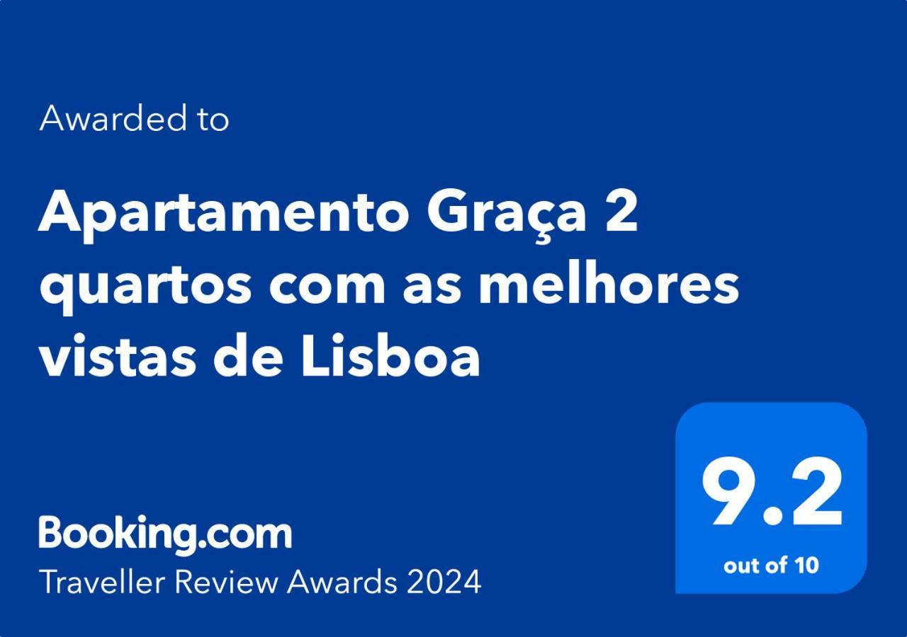 Apartament Apartamento Graca 2 Quartos Com As Melhores Vistas De Lisboa Zewnętrze zdjęcie